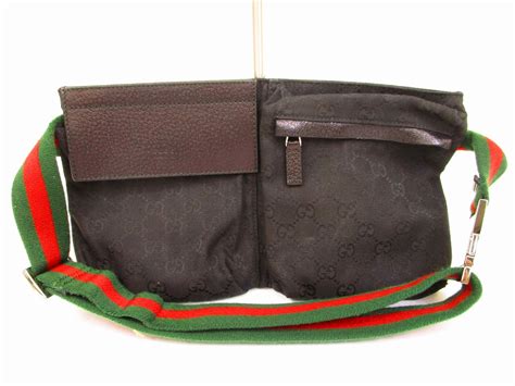 black gucci fanny pack ebay|Gucci fanny pack with words.